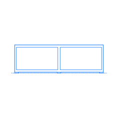Furniture Tv Stand Ikea Besta Tv Unit 2 Bay Low Craft Design Svg File, Free Vectors File